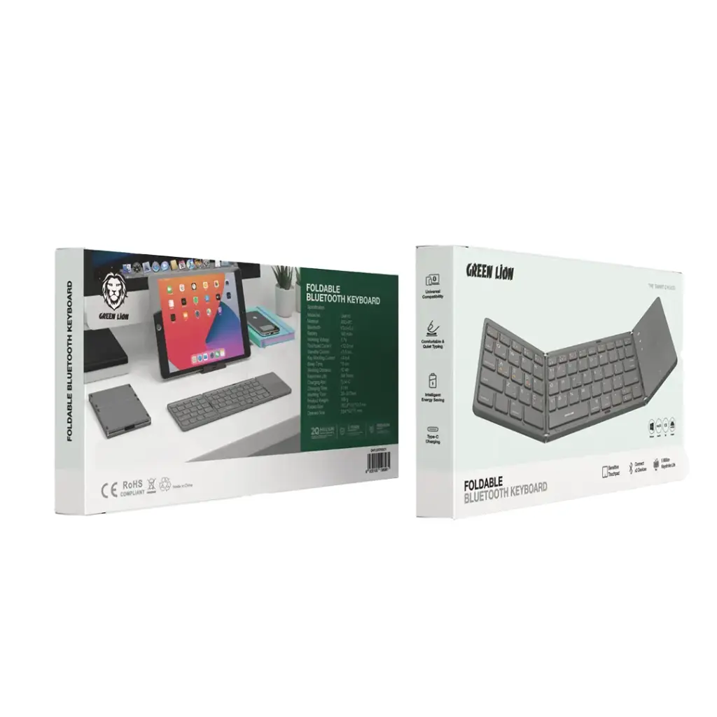 کیبورد تاشو بلوتوثی گرین لاین Green Lion Foldable Bluetooth Keyboard 